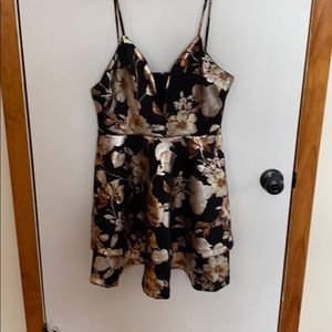 Floral Homecoming Dress